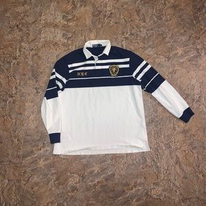 Vtg Ralph Lauren nyc polo rugby crolor block L